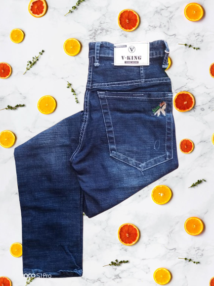 New Style Slim Fit Denim Jeans Pants For Man
